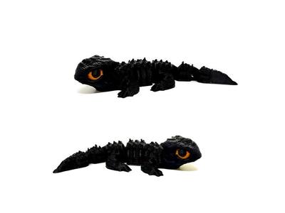 MINI Red-eyed Crocodile Skink - also as magnet!