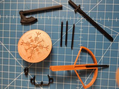 Weapons Viking Set for Dummy 13 crossbow