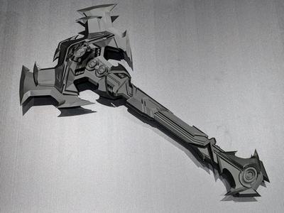 Valorant Doombringer Battleaxe