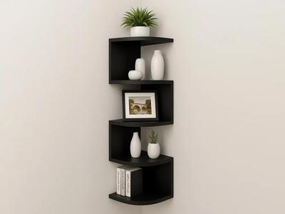 Modular Corner Shelf – Expandable and Easy to Hang