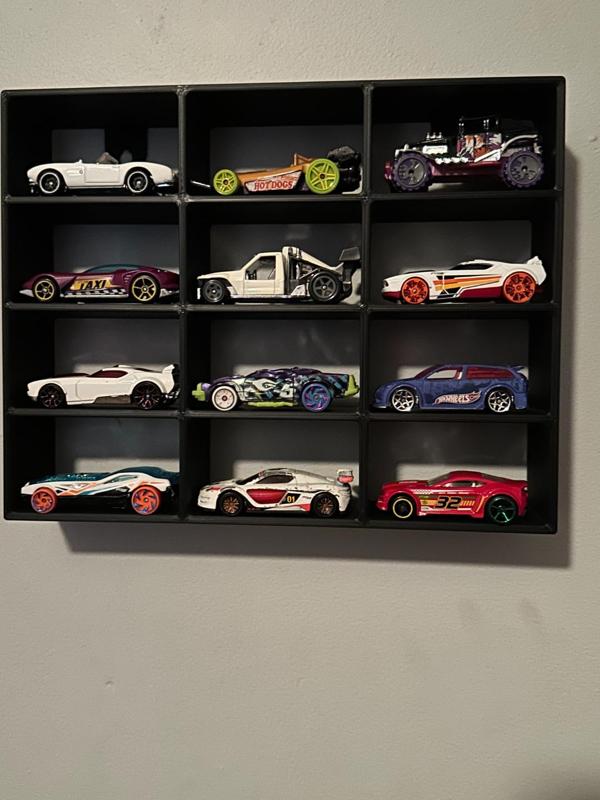 Hot Wheels Wall Mount Display