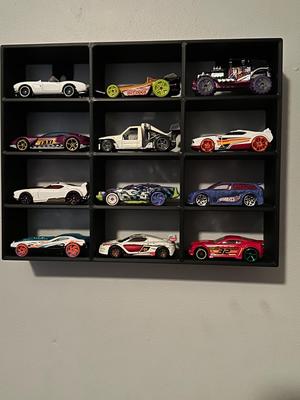 Hot Wheels Wall Mount Display