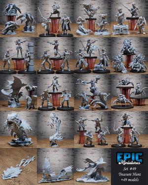 Treasure Hunt Set / Pirate & Ocean Encounter / Corsair Island Collection / Pre-Supported
