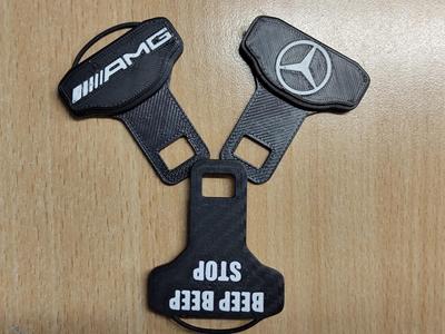 Mercedes BEEP BEEP STOP, seatbelt bypass