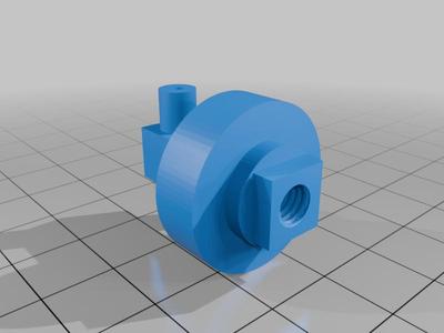 Dataracks door latch part - 19 inch rack lock spindle