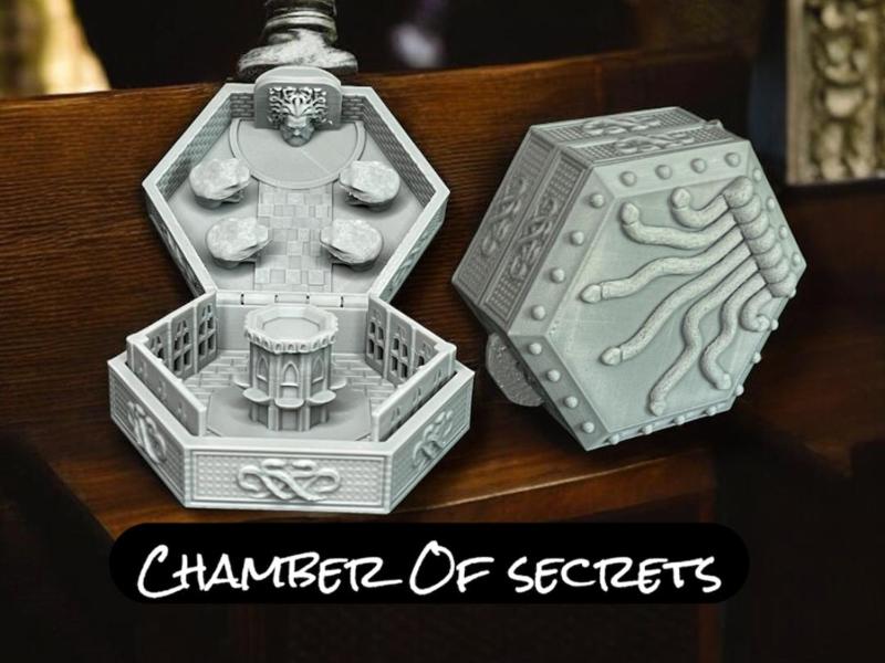 Chamber of Secrets Schatulle, Potter Diorama