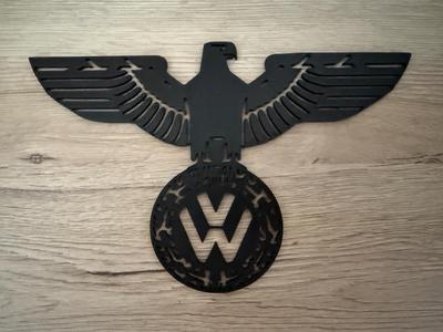 Imperial Eagle German Reich with VW Logo version 1