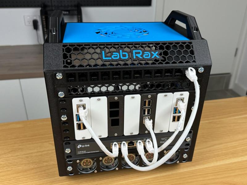 Lab Rax 10" Server Rack - Bolted Version - 5U