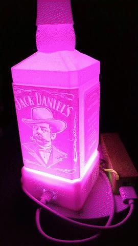 Jack Daniels Lithophane Socket
