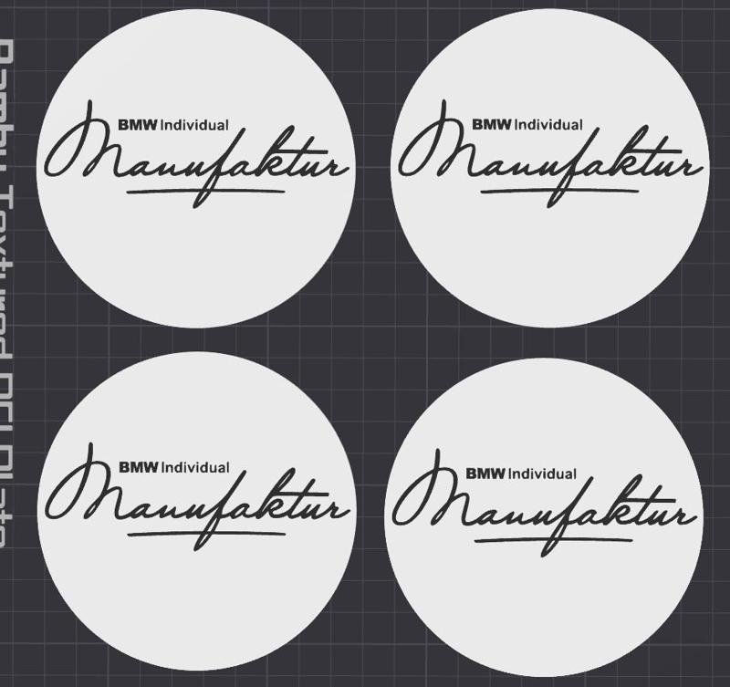 BMW Individual Manufactur Coaster untersetzer