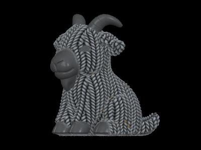 Knitted Goat