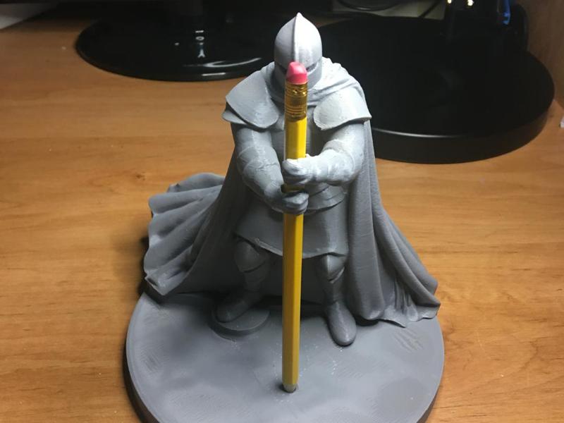 Knight Pen Holder
