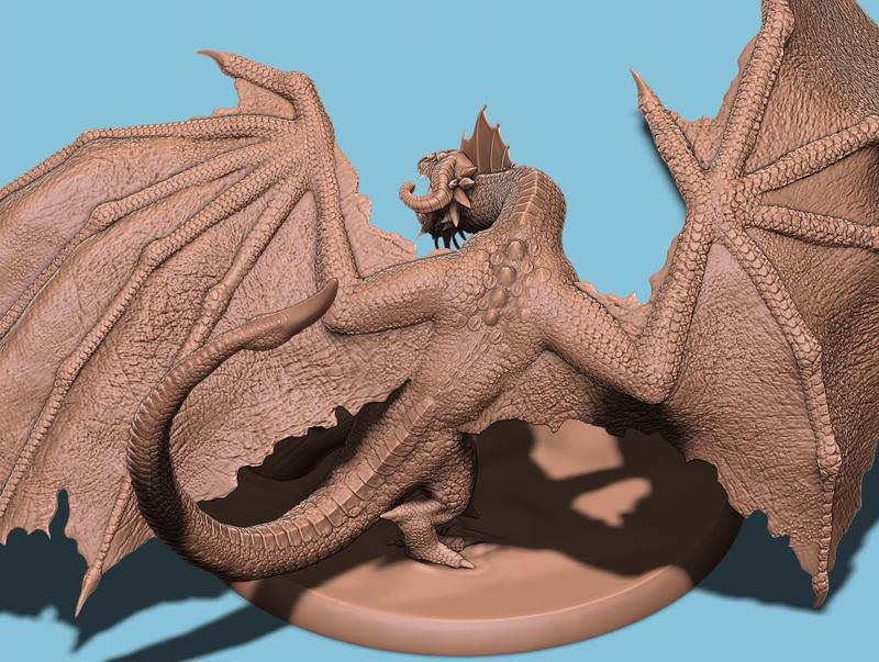 Adult Black Dragon