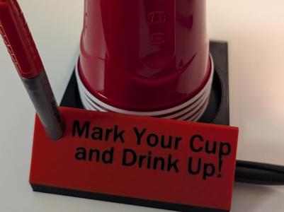 Solo Cup Dispenser - Beer Pong Flip Cup