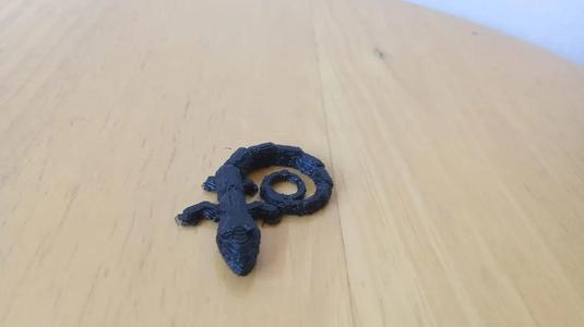 Lizard keychain   