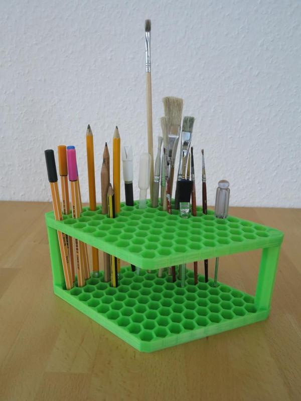 Pencil Pen Brush Holder Stand