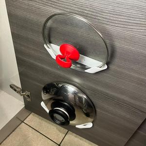 Cabinet Door Pan Lid Organizer - Space Saver