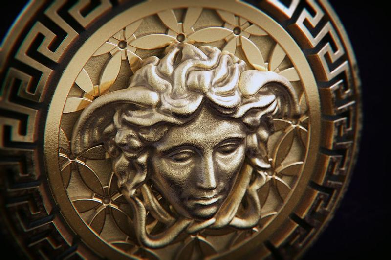 Medusa pendant L