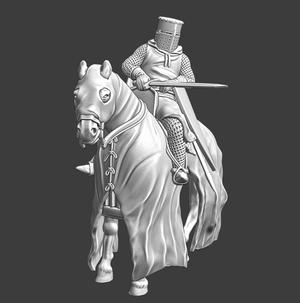 Medieval mounted Teutonic Knight - A Tribute