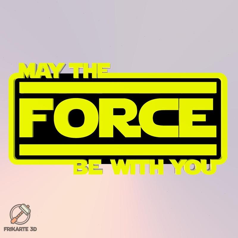 May The Force Be With You Decoration
