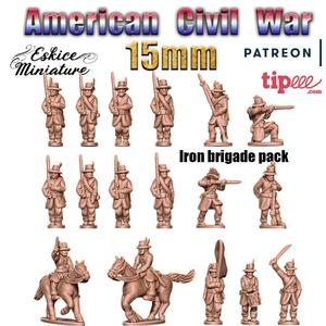 Iron Brigade - Epic History Battle of American Civil War -15mm scale