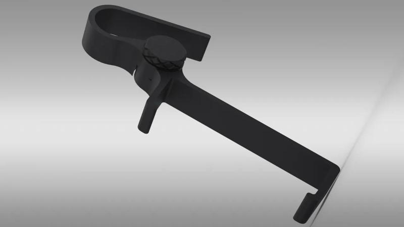 Travel Phone Stand / Hook for iPhone 15 Pro Max with MagSafe wallet   