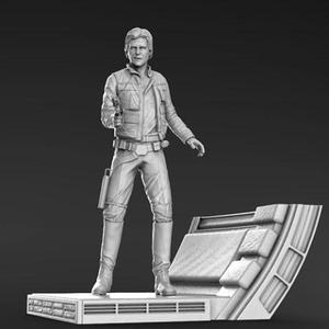 Han Solo 3D Printing Figurine | Assembly