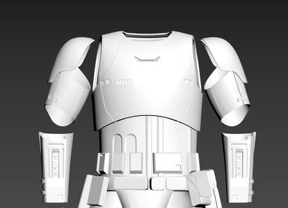 Star Wars TLJ Storm trooper Armour EP8
