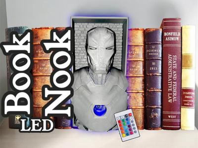 LED Book Nook Iron Man