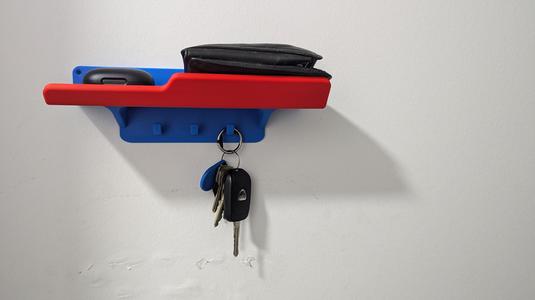 Wallet & Key Shelf