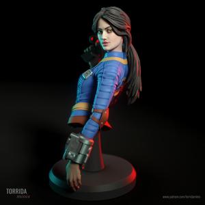 Lucy from Fallout - 3D bust