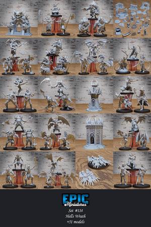 Hells Wrath Set / Devil & Demon Encounter / Abyss & Fiend Collection / Pre-Supported