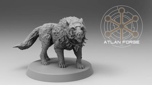 Asgardian Hunting Wolf