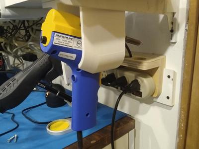 Hakko FR-301 Under Cabinet Stand v2