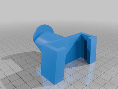 Headphone mount for articulating microphone arm/boom