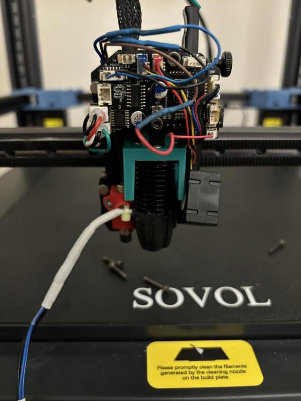 SOVOL SV08 hotend Rapido HF support by AB RIB