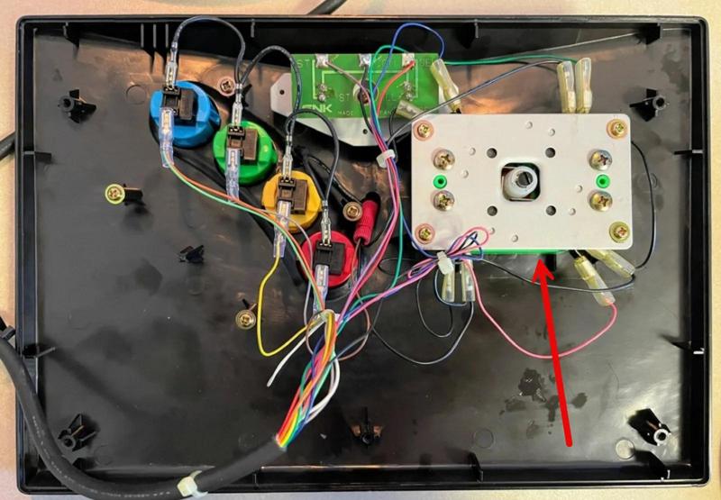 Neo Geo AES octogonal restrcictor 