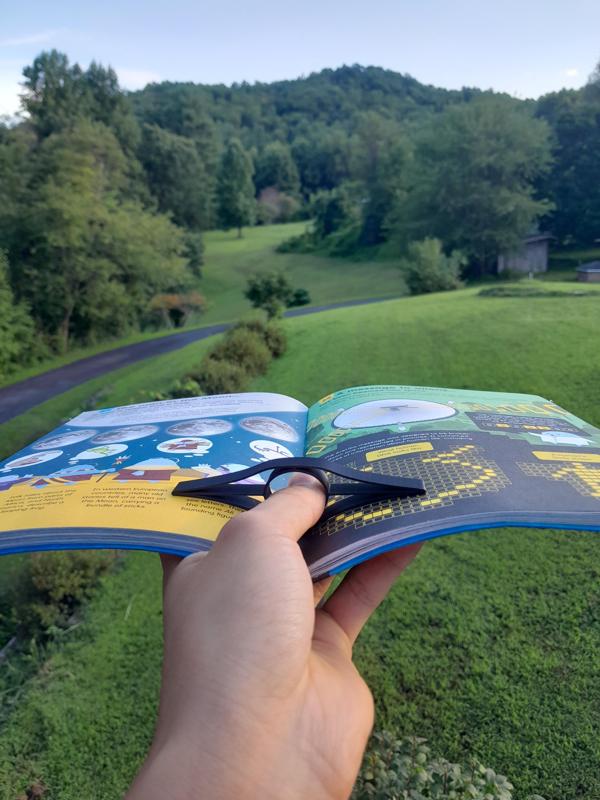 *Ultra-lite* Book Page Holder - <5 grams!!!