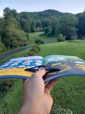 *Ultra-lite* Book Page Holder - <5 grams!!!