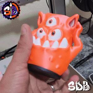 CANDY BASKET HALLOOWEEN MONSTER BASKET