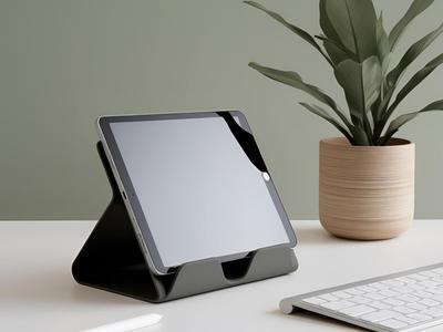Modern Sleek Design Tablet, iPad Stand - Holder