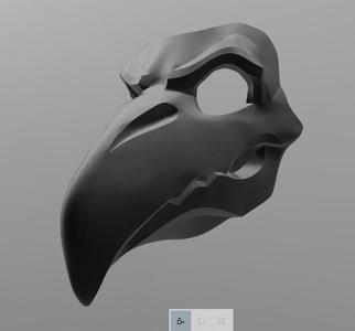 Overwatch Nevermore Reaper mask