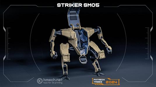 STRIKER mech action figure