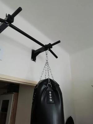 Boxing bag trapeze bar holder   