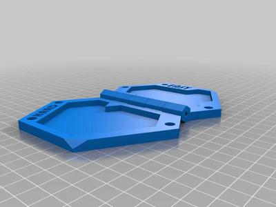 Puzzle of Evil Remix (6x3mm magnets)   