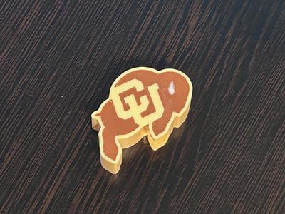 University of Colorado Stanley Straw Charm