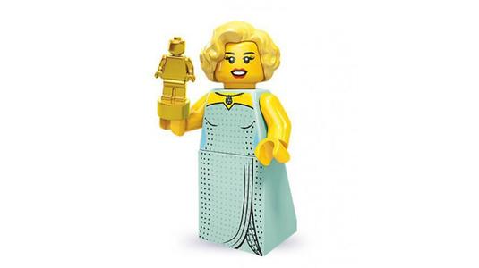 3D print minifigure - 71000-3 Hollywood Starlet