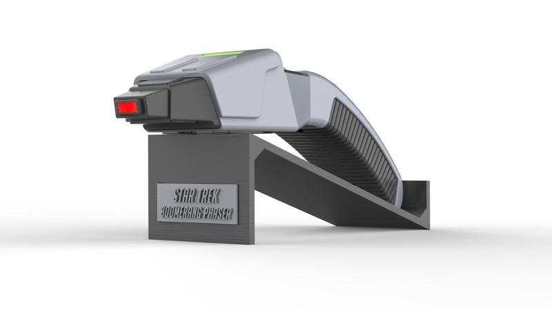 Boomerang Phaser - Star Trek - Printable 3d model - STL