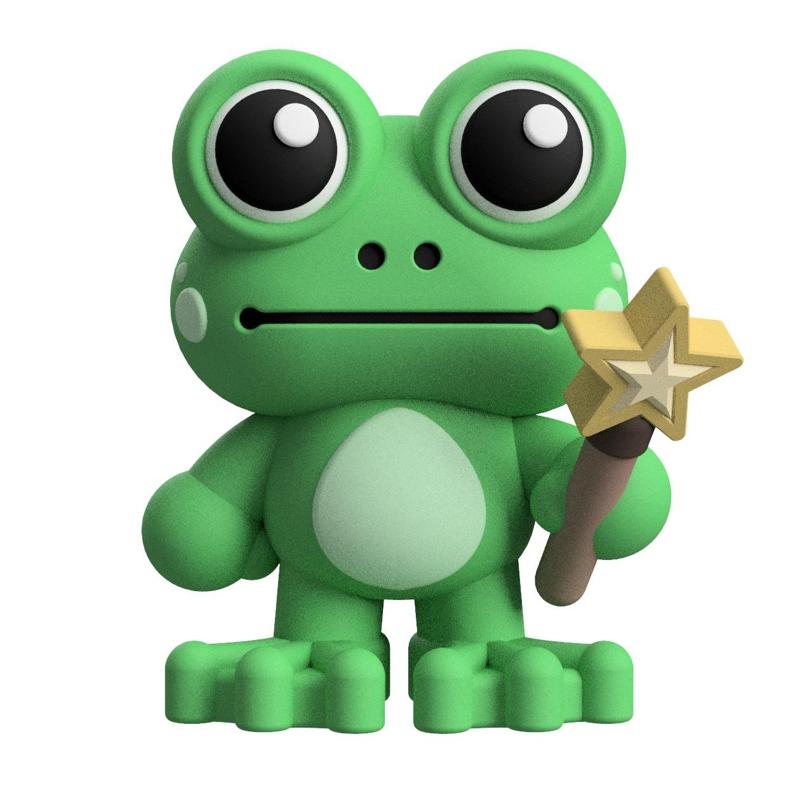 Cute Cryptid Loveland Frogman Art Toy Figure