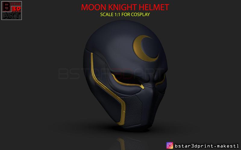 The Moon Knight Helmet - Marvel Mask  High quality